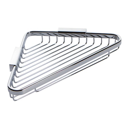 Ginger 9" Corner Basket in Polished Chrome 554G/PC